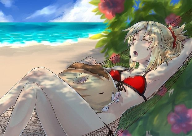 [Fate/APO Chestnut 31 pieces] Mode Red swimsuit Image Summary 30