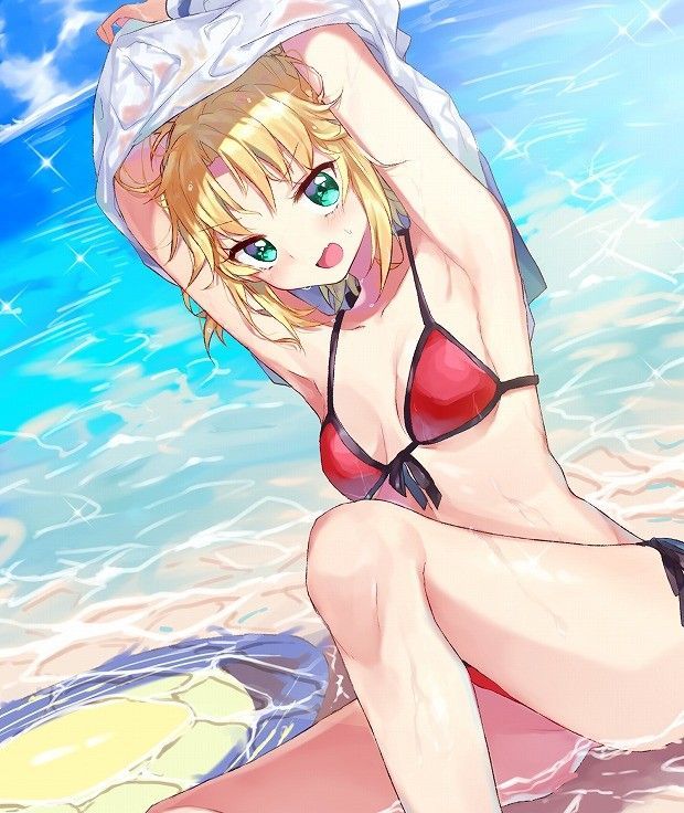 [Fate/APO Chestnut 31 pieces] Mode Red swimsuit Image Summary 31