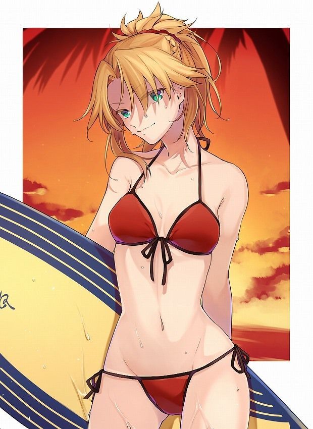 [Fate/APO Chestnut 31 pieces] Mode Red swimsuit Image Summary 6