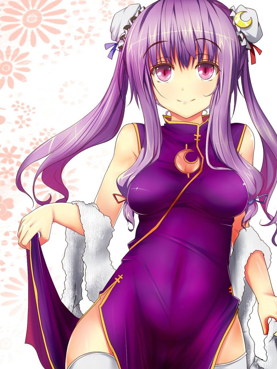 Picture of China dress thighs are too much to peek from slit 4