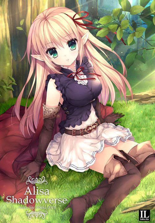 [Shadowverse (Shadow Bath)] erotic and Moe image ☆ Orthodox Girl Elf Arisa 16