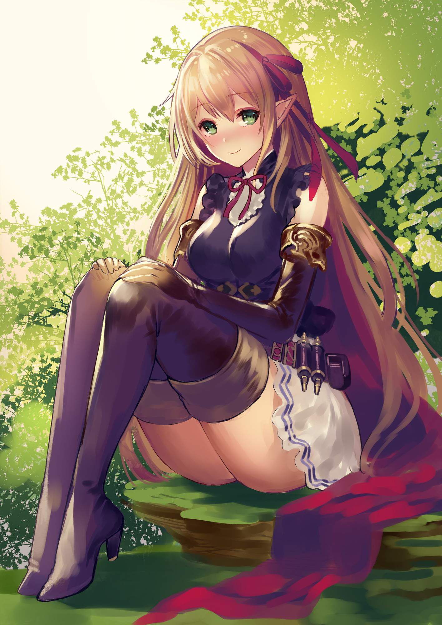 [Shadowverse (Shadow Bath)] erotic and Moe image ☆ Orthodox Girl Elf Arisa 47