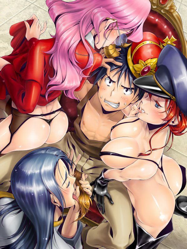 Just a hole full!! Harem lewd secondary photo of one man is surrounded by the secondary daughter 27