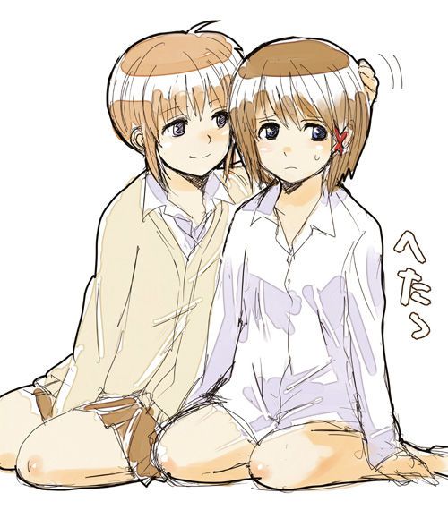 Want to see a lewd image of Yuri and lesbian? 28