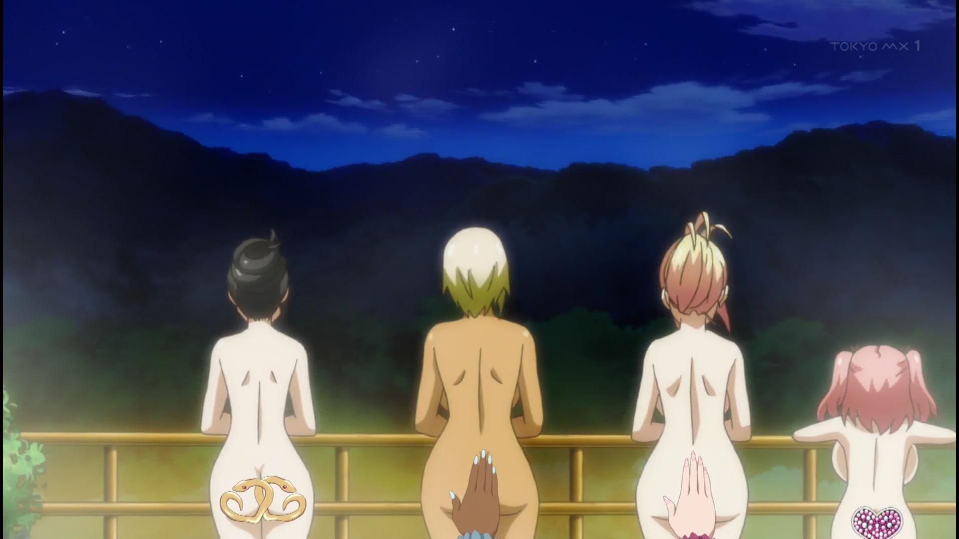 Anime [Gal for the first time] erotic nude figure of swimsuit and hot spring in eight episodes! The regulation leaking milk ring 26