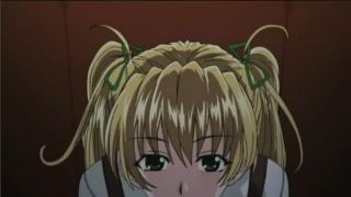 Blonde twin tails while watching a naughty video, you'll feel in section. 3