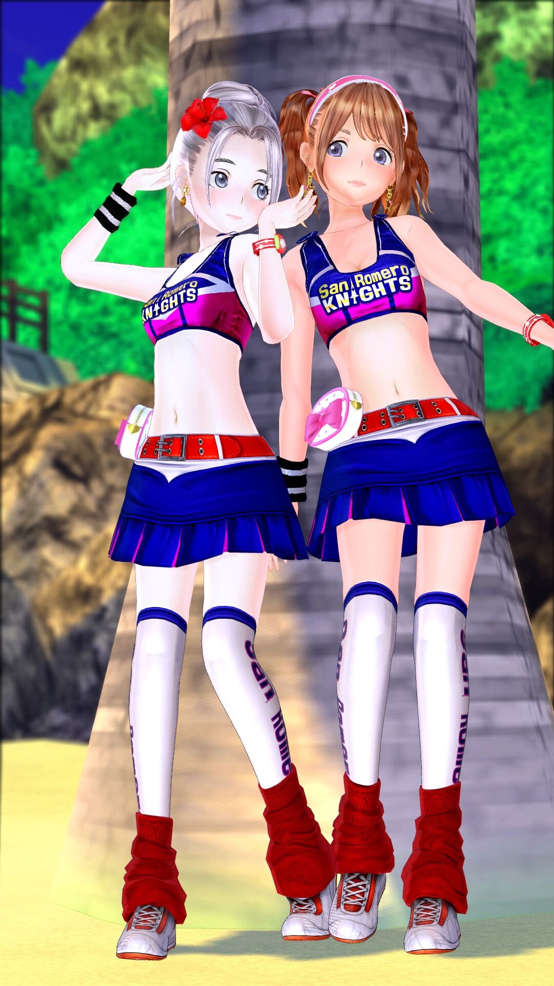 "LoveR" collaborated with "Lollipop Chainsaw" to implement a unique cheer costume! 14