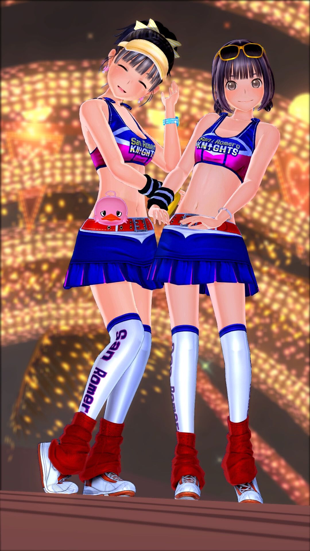 "LoveR" collaborated with "Lollipop Chainsaw" to implement a unique cheer costume! 15