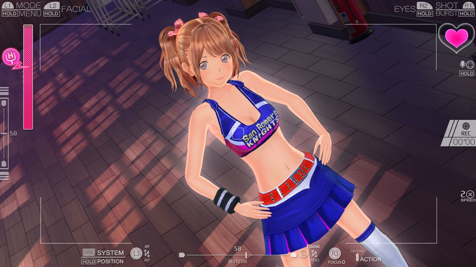 "LoveR" collaborated with "Lollipop Chainsaw" to implement a unique cheer costume! 3