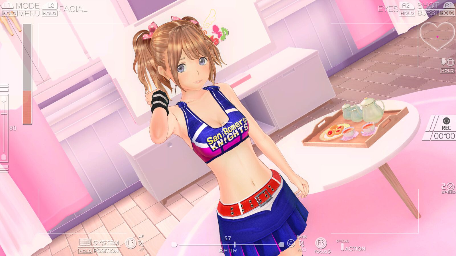 "LoveR" collaborated with "Lollipop Chainsaw" to implement a unique cheer costume! 7