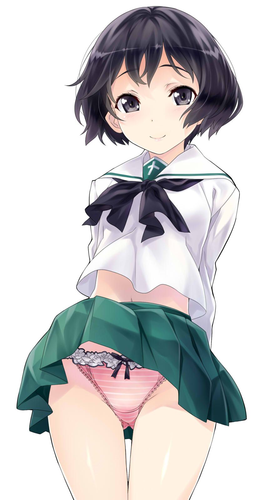 Secondary image of cute girl in uniform Figure 43 [school uniform, non-erotic] 16