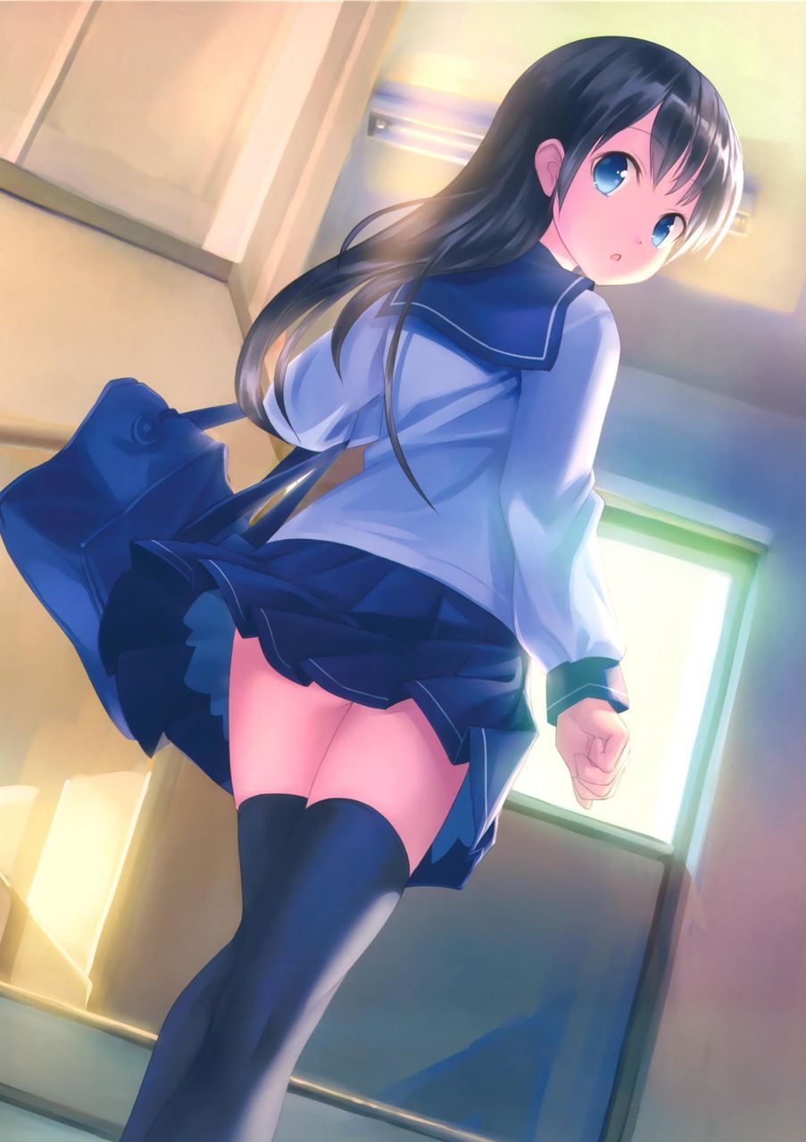 Secondary image of cute girl in uniform Figure 43 [school uniform, non-erotic] 5