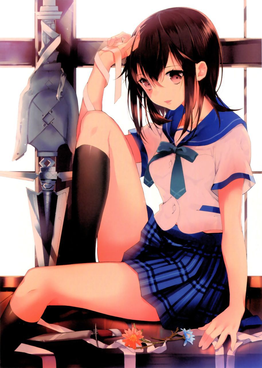 Secondary image of cute girl in uniform Figure 43 [school uniform, non-erotic] 7