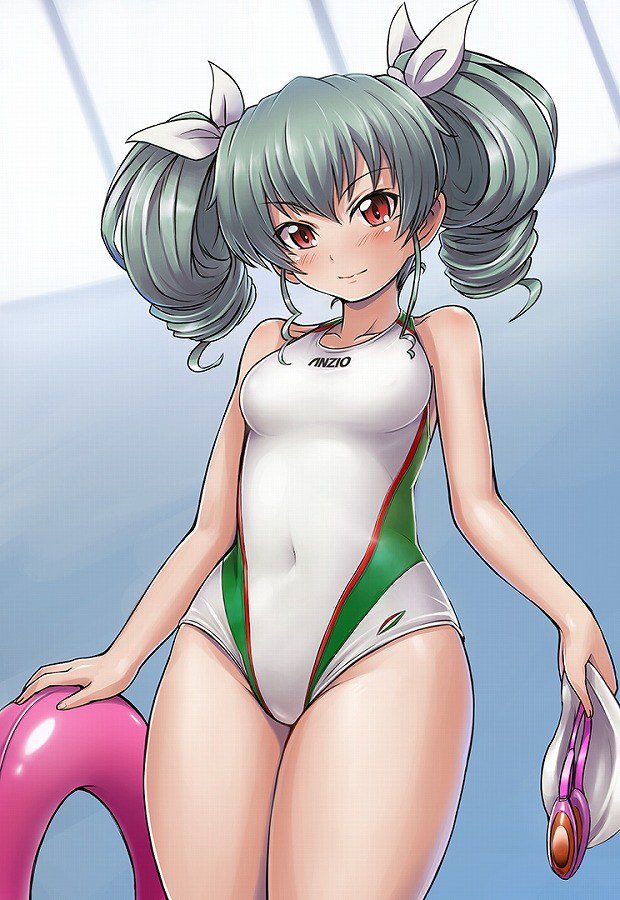 "Girls und Panzer 31" Erotic swimsuit image summary of anchovy 6