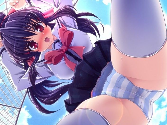 [Secondary erotic] beautiful girl mutchimuchi thighs too erotic...!! 12