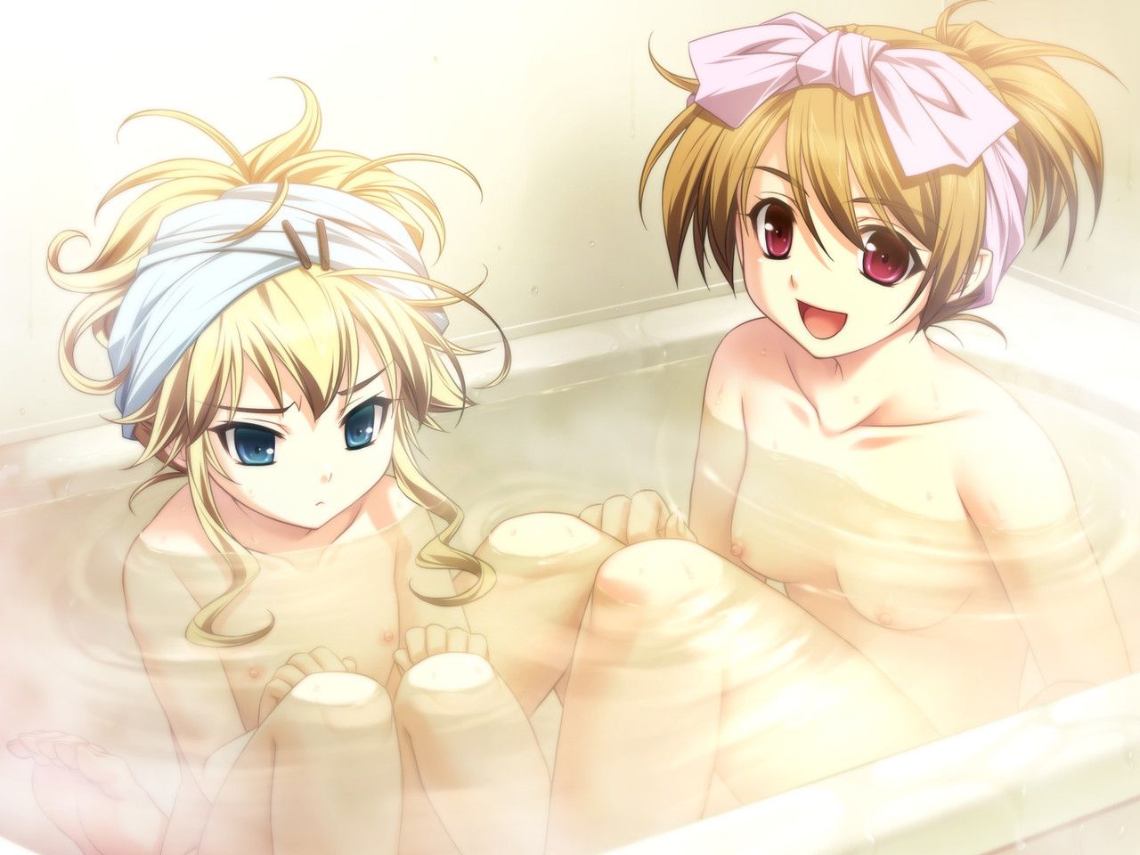 Bath image that I want to do lewd thing covered with foam 5
