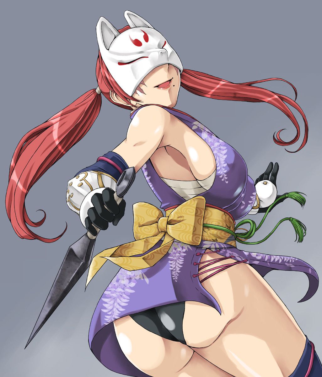 The second erotic image of a woman ninja who seems to be good at flytrap 12