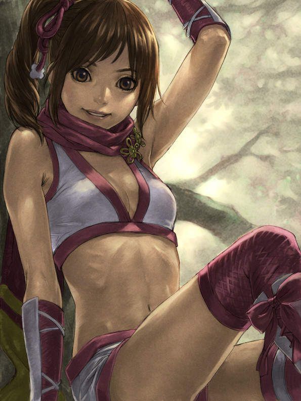 The second erotic image of a woman ninja who seems to be good at flytrap 6