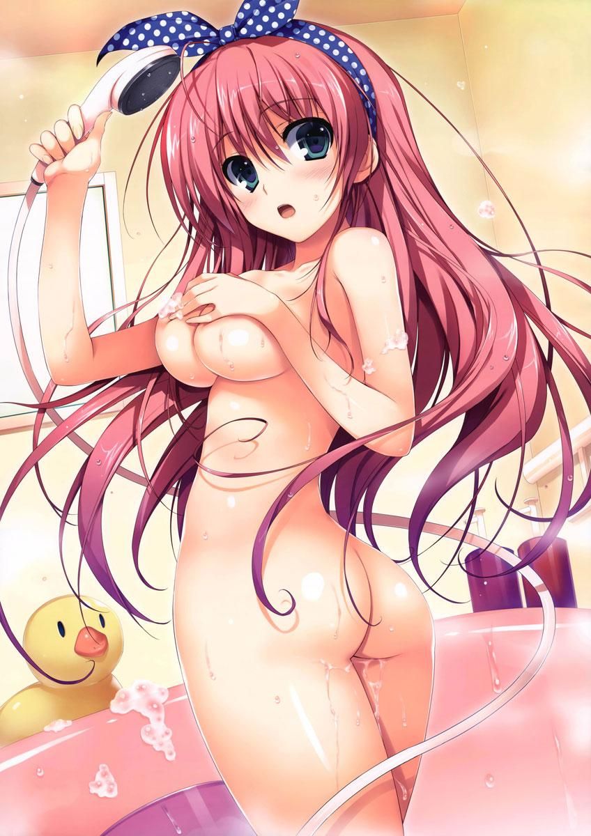 [Secondary/erotic image] Bath + beautiful girl erotic image part234 1