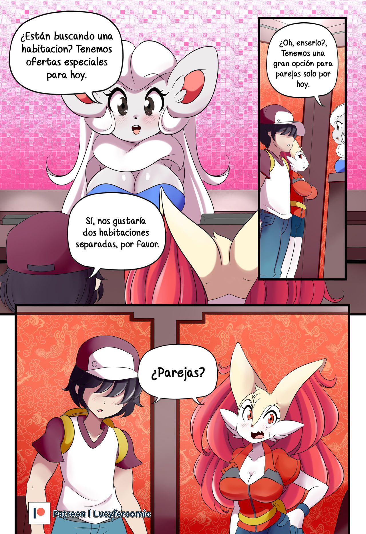 [Lucyfer-comic] Braixen Bray + Extras (Pokemon) (Ongoing) (Spanish) (Kamus2001) 12