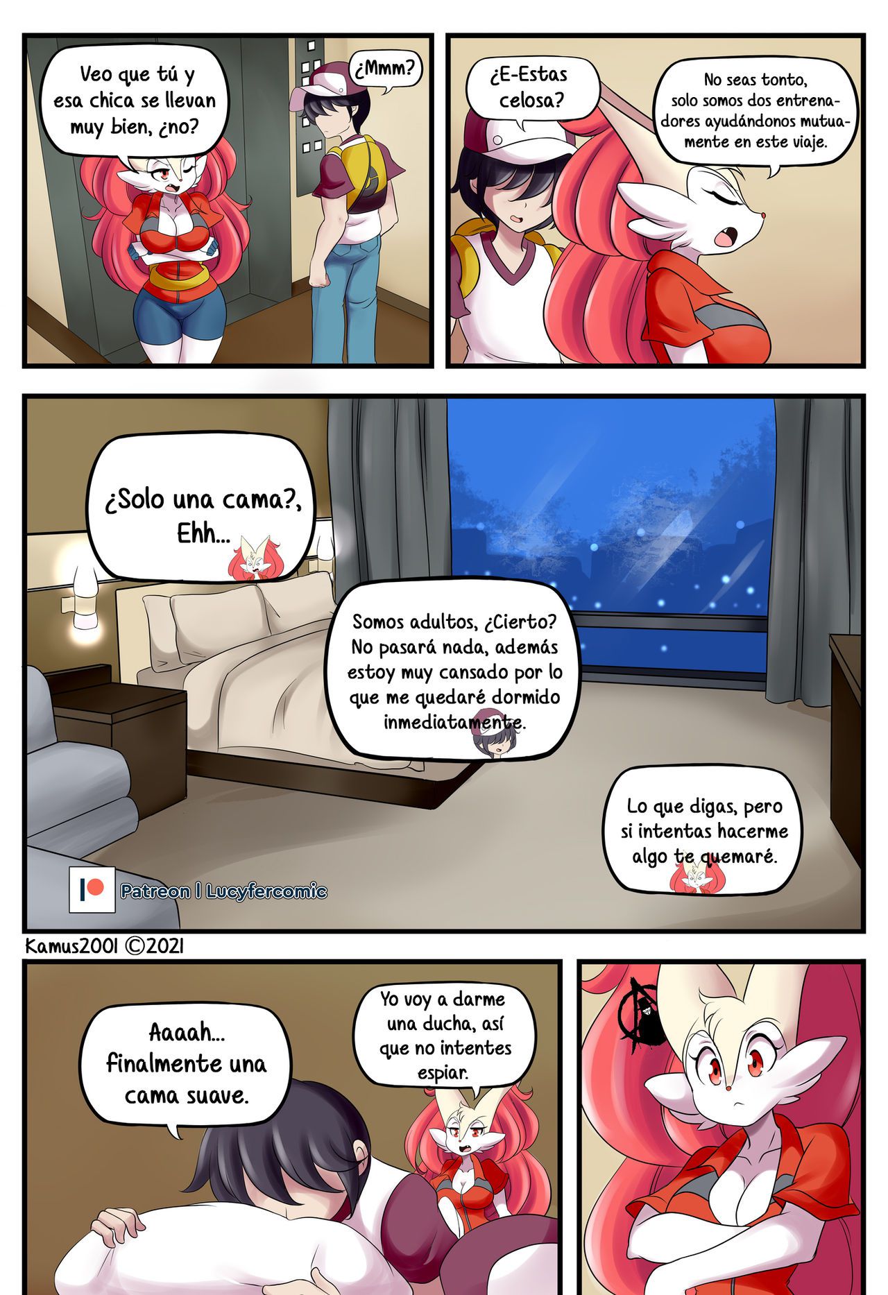 [Lucyfer-comic] Braixen Bray + Extras (Pokemon) (Ongoing) (Spanish) (Kamus2001) 16