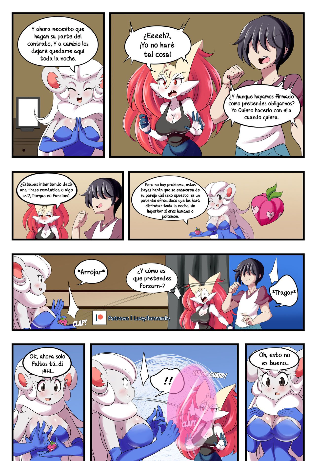 [Lucyfer-comic] Braixen Bray + Extras (Pokemon) (Ongoing) (Spanish) (Kamus2001) 22