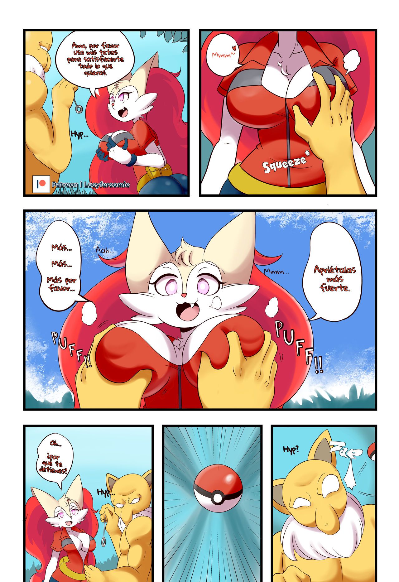 [Lucyfer-comic] Braixen Bray + Extras (Pokemon) (Ongoing) (Spanish) (Kamus2001) 3