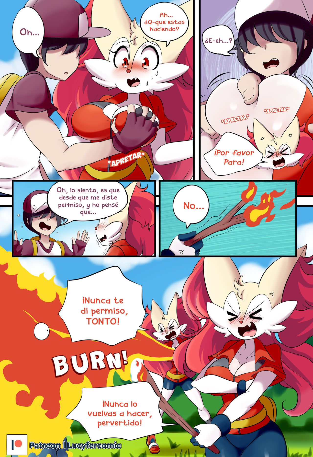 [Lucyfer-comic] Braixen Bray + Extras (Pokemon) (Ongoing) (Spanish) (Kamus2001) 9