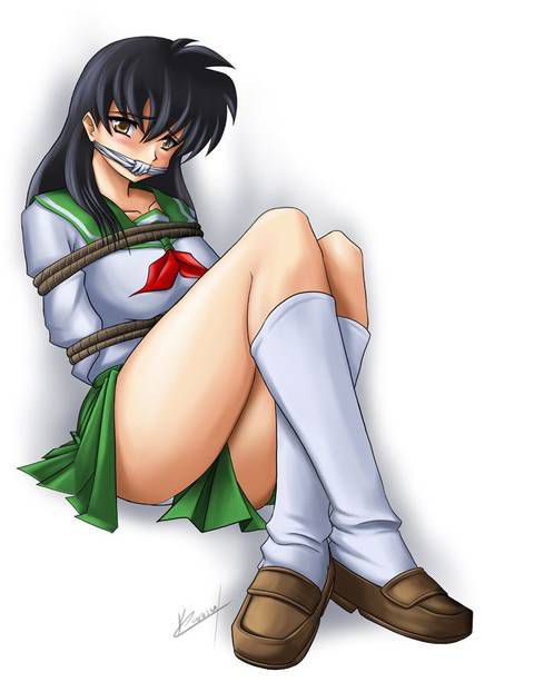 [InuYasha] Higurashi Kagome-chan's secondary erotic images. One 4