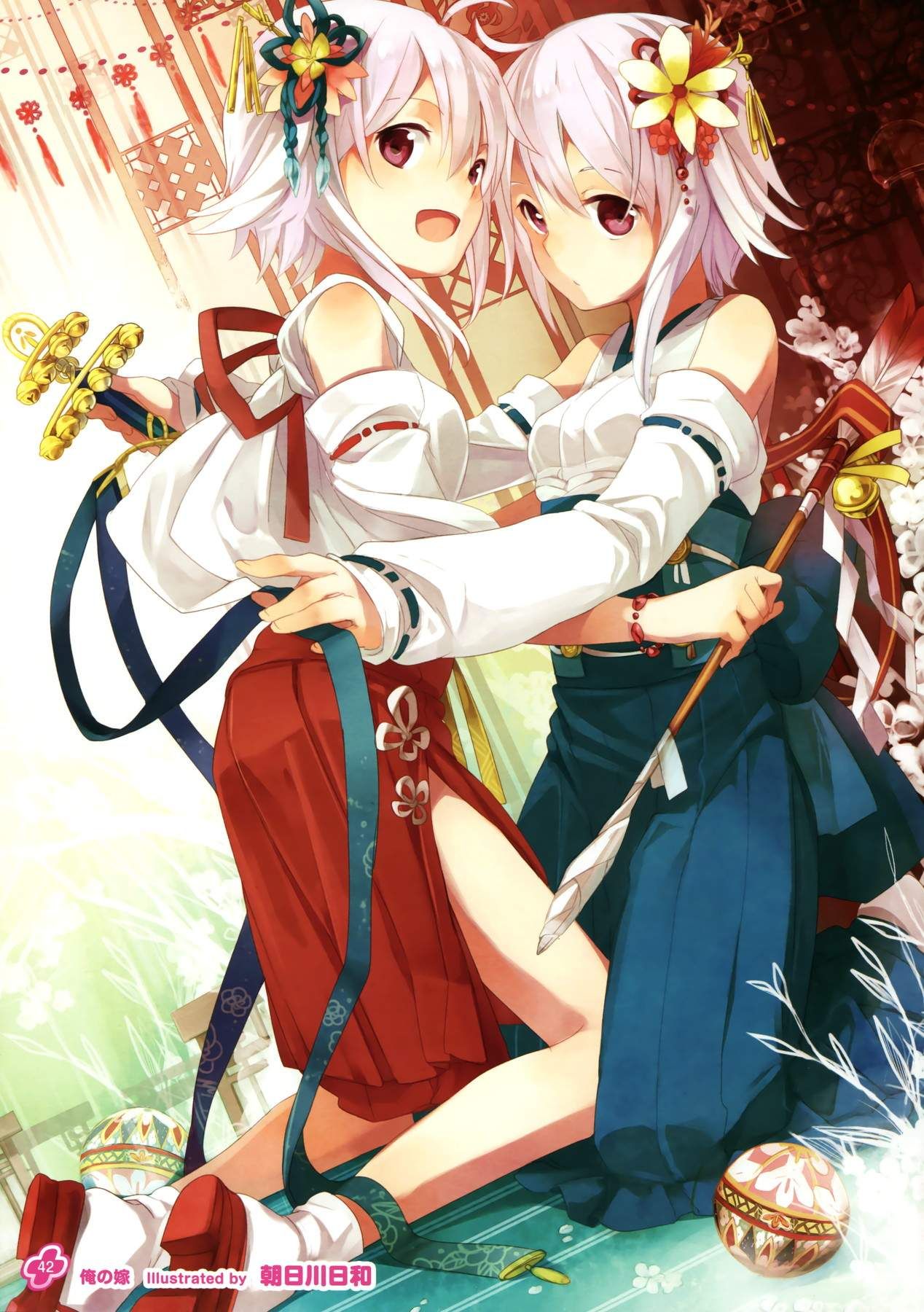 People who want to see erotic images of Miko gather! 1