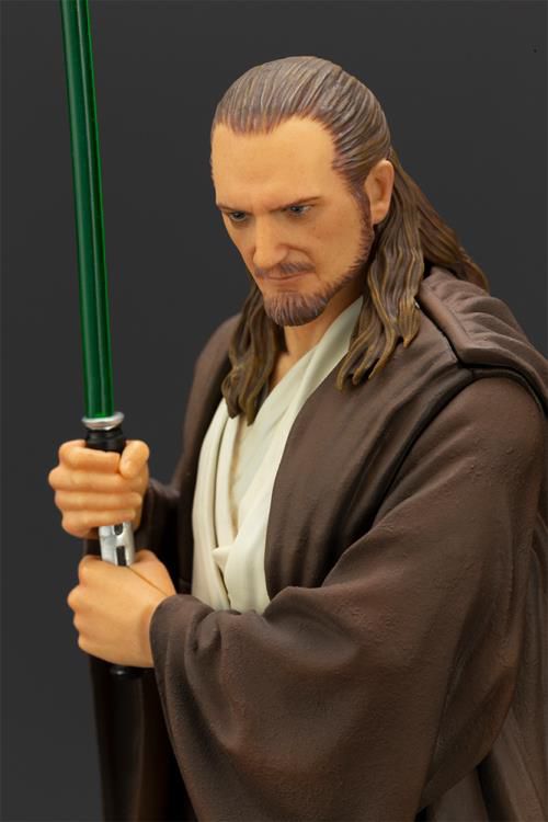 Star Wars ArtFX+ Qui-Gon Jinn (The Phantom Menace) Statue [bigbadtoystore.com] Star Wars ArtFX+ Qui-Gon Jinn (The Phantom Menace) Statue 12