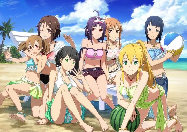 Anime girls in bikinis 102
