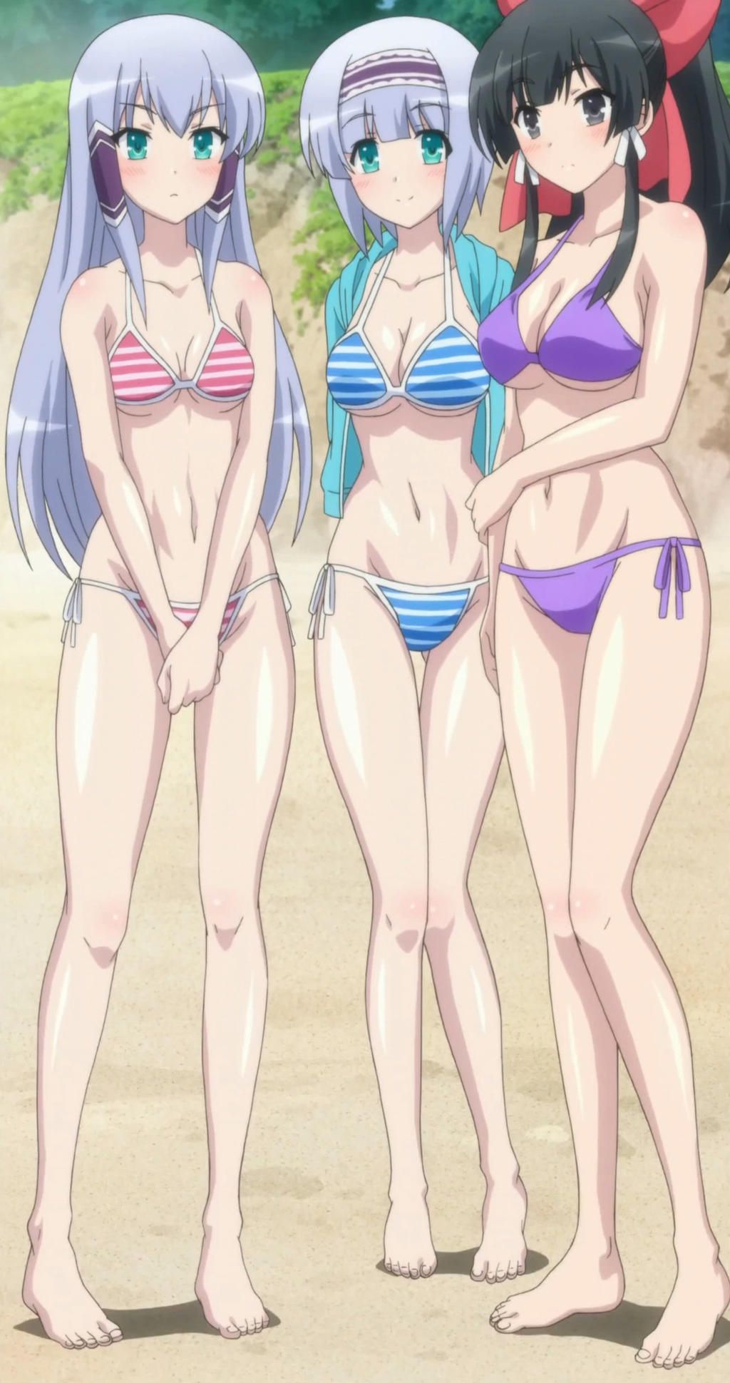 Anime girls in bikinis 107