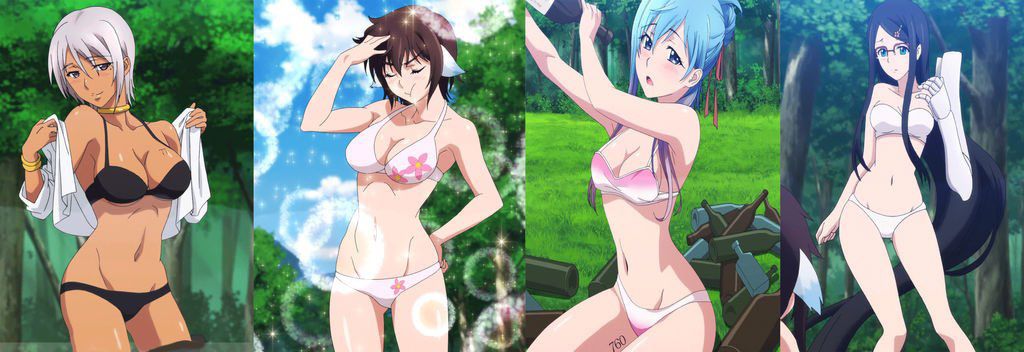 Anime girls in bikinis 108