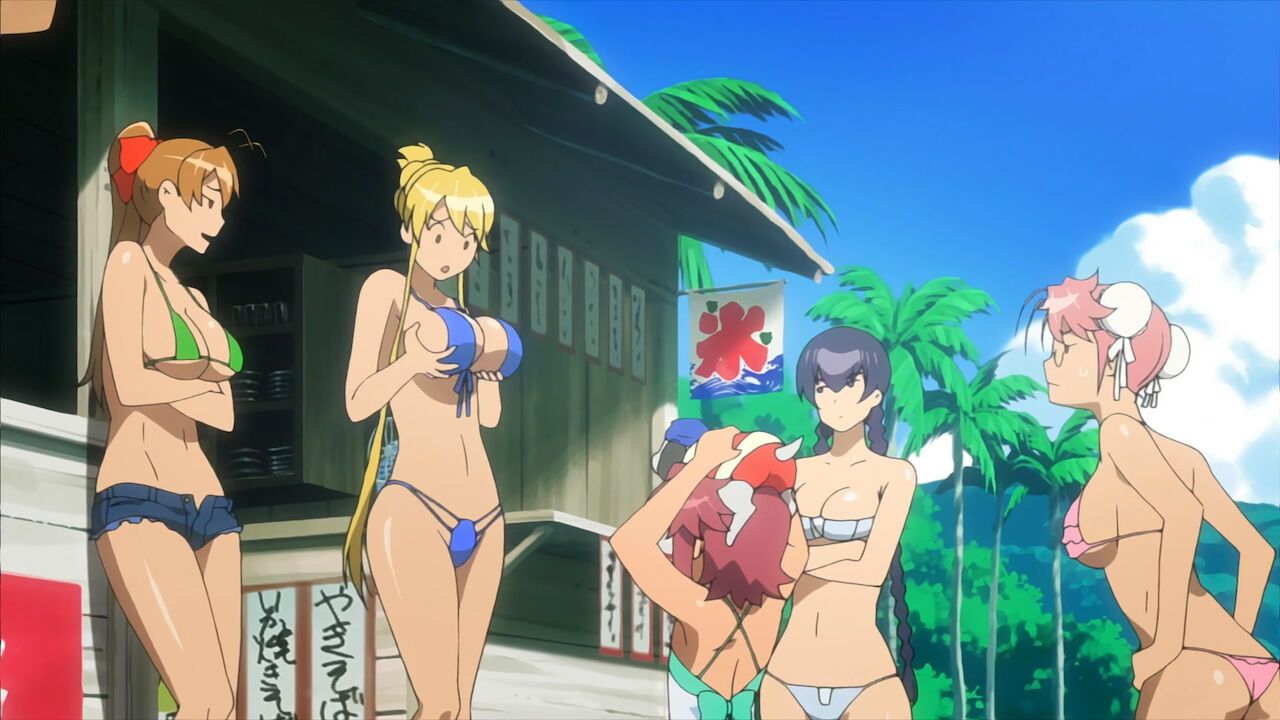 Anime girls in bikinis 2