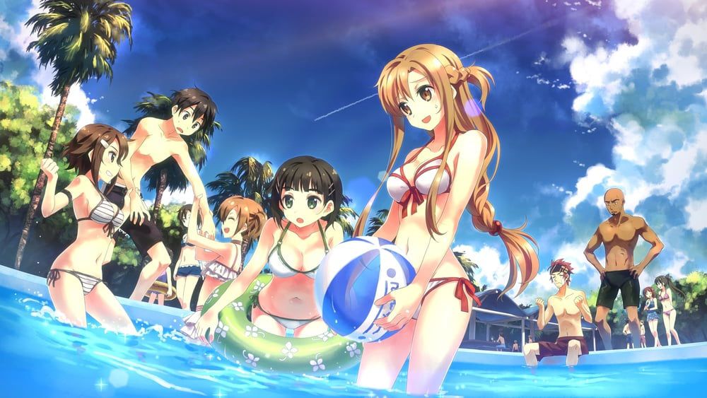 Anime girls in bikinis 40