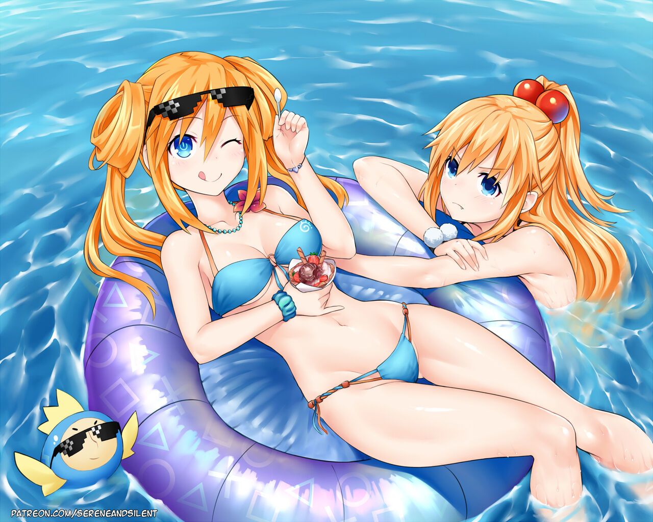 Anime girls in bikinis 5