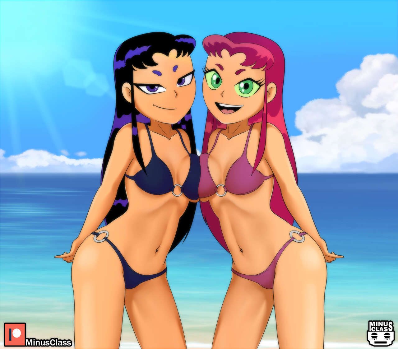 Anime girls in bikinis 55