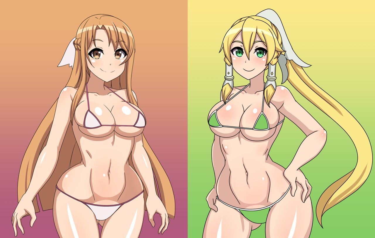 Anime girls in bikinis 59