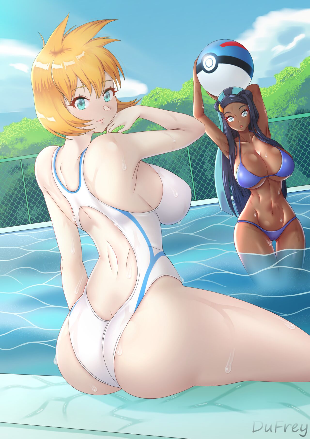 Anime girls in bikinis 61