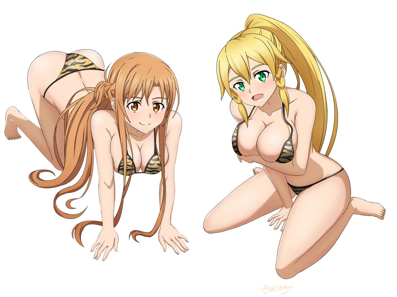 Anime girls in bikinis 72