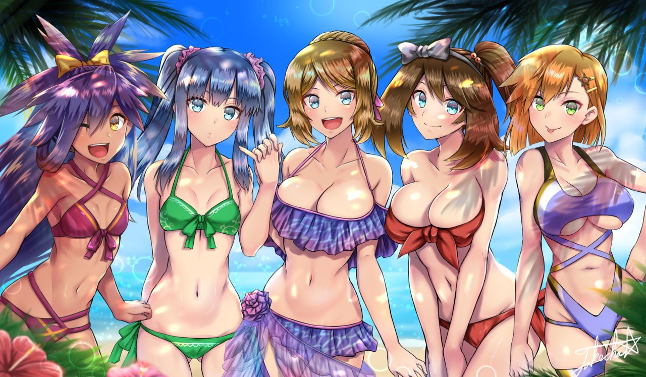Anime girls in bikinis 95