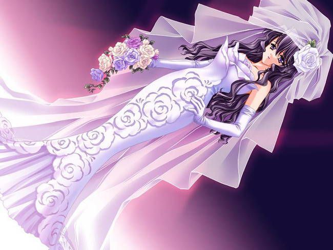 Erotic &amp; Moe Image summary of the wedding dress! 17