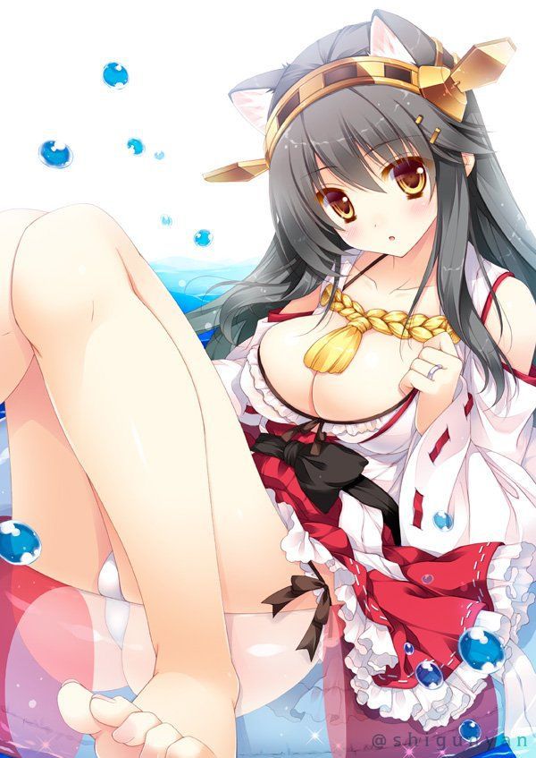 【Armada Kokushōn】 High-quality erotic images that can be made into wallpaper (PC / smartphone) of Haruna 10