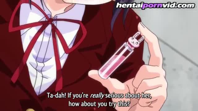 Jiggle your getting breasts! Uniform girl anime 2