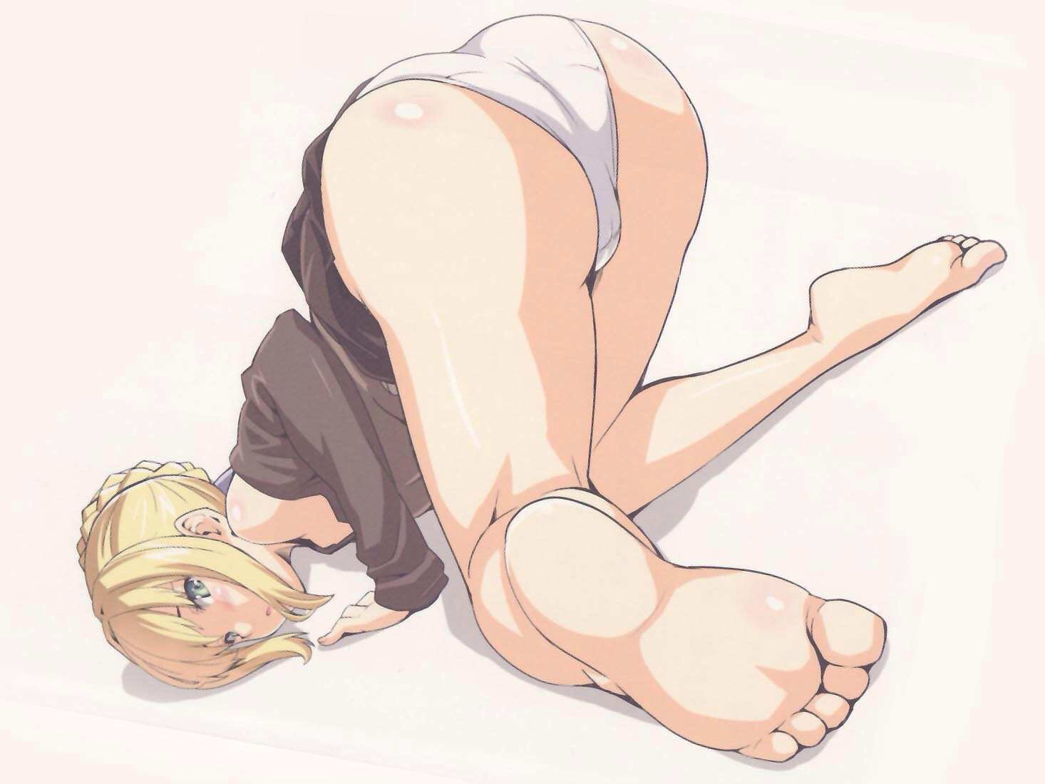 I want to caress the buttocks of Petit Rin is a wonderful butt 6