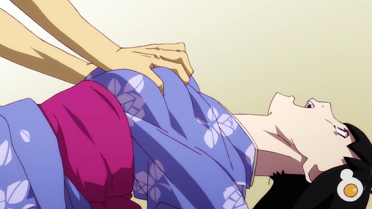 [Secondary image] I put the image of the most erotic character in the Bakemonogatari 14