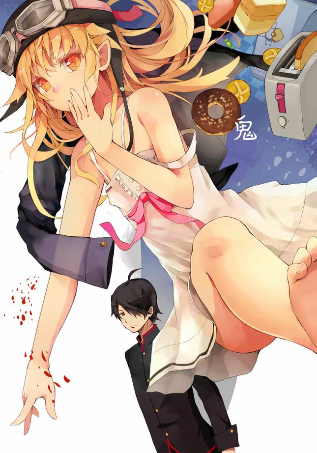 [Secondary image] I put the image of the most erotic character in the Bakemonogatari 15