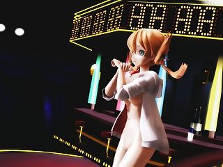 MMD - Prinz Eugen Nude Dance 2 2