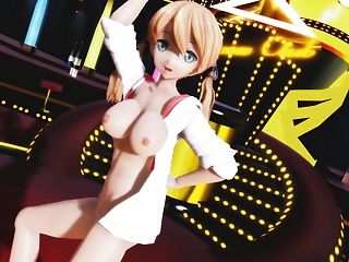 MMD - Prinz Eugen Nude Dance 2 7